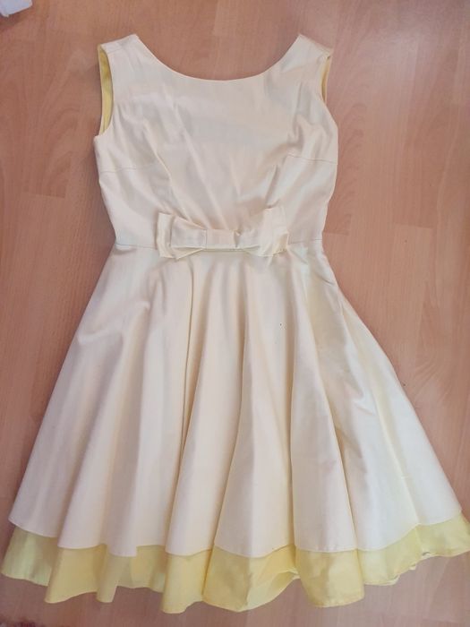 Rochie galbena  de ocazie