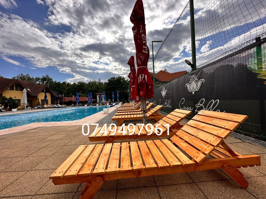 Sezlong Lemn Masiv Construit Corect  Lemn Certificat Clasa A