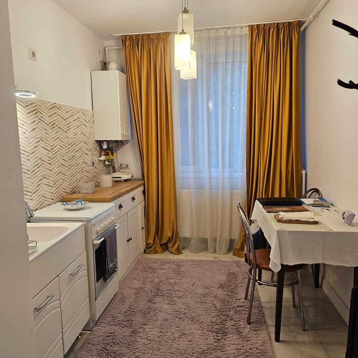 Apartament 2 camere, 50mp, mobilat.