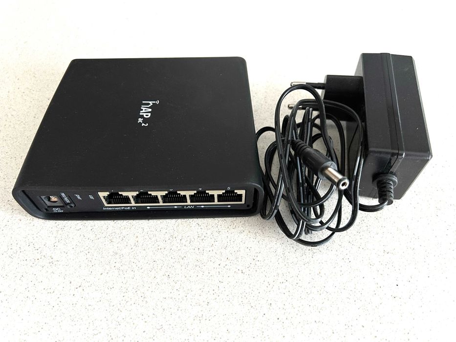 Продавам WiFi рутер MikroTik HAP ac2 като нов