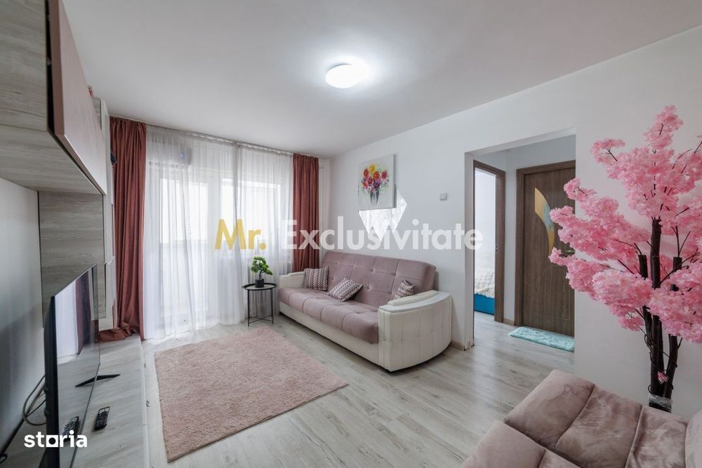 Apartament 2 camere semidecomandate, gata de mutat, Trivale