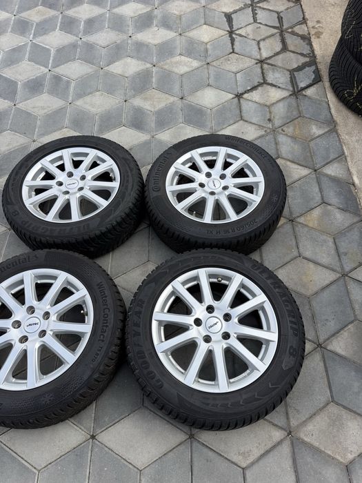 Jante Orig”Autec R16(5x112)~Vw Passat/Audi A3/A4/A6/Seat/Skoda Octavia 4/Anv 2025~Senzori Presiune~