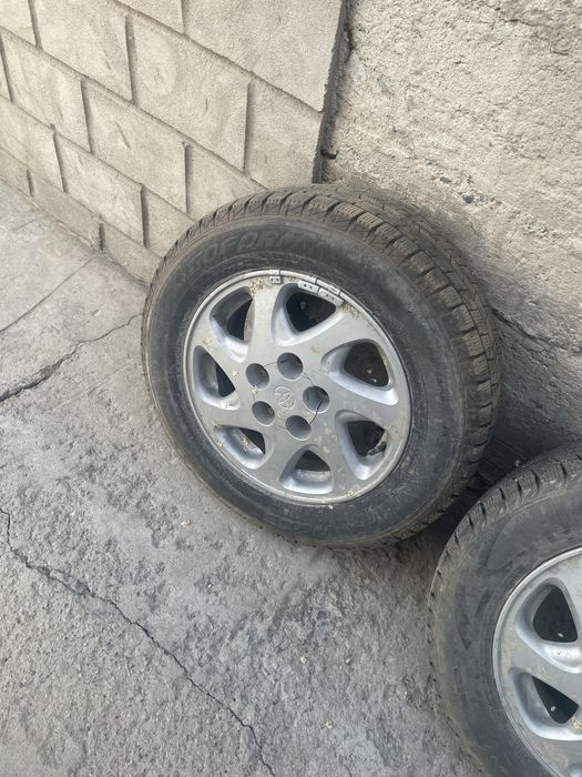 Зимни балон с дисками