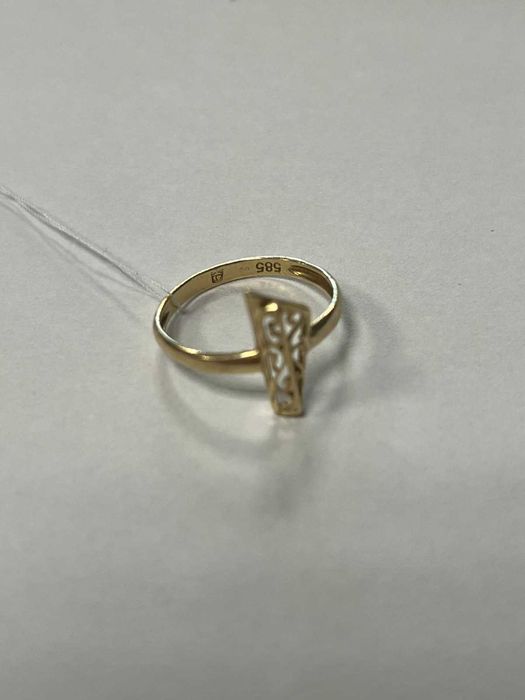 ***УНИКАЛЕН*** Златен пръстен Пиано 1.31гр. 14К