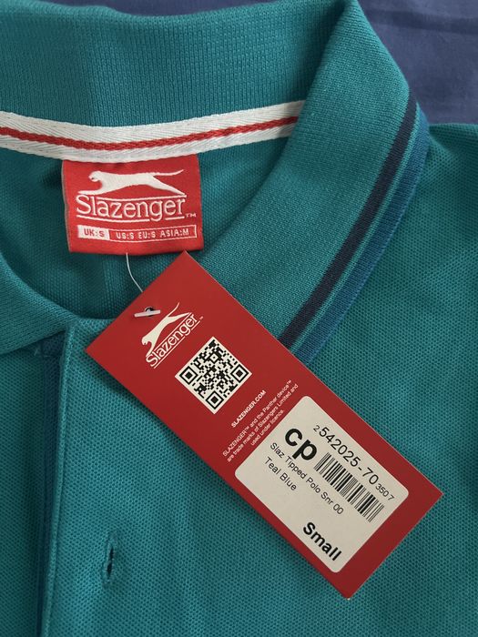Новая мужская поло Slazenger