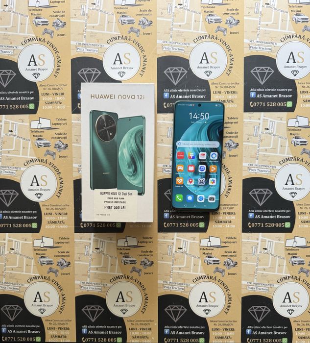 Huawei Nova 12i Dual sim 128Gb 8Gb Ram Green/Verde la cutie