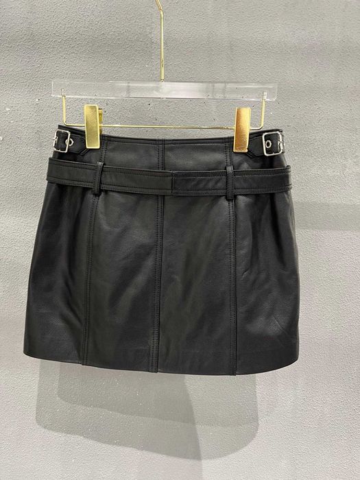Versace къса пола, черна