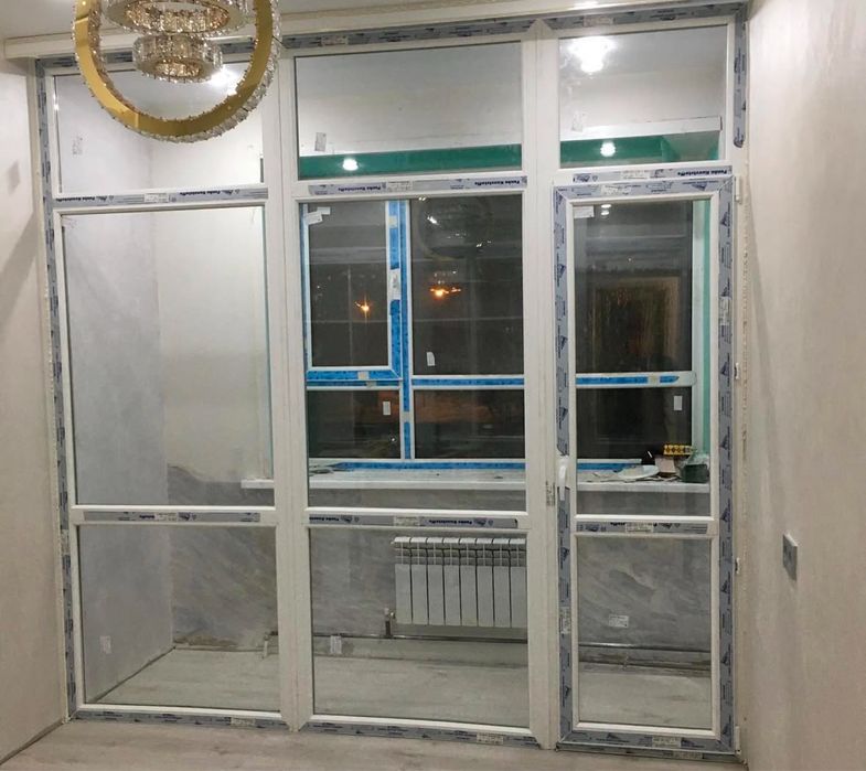 Пластиковые двери