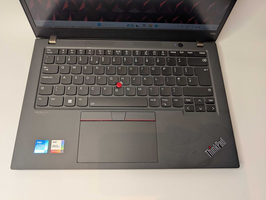 Lenovo ThinkPad T14s Gen 2 Intel Core i5-1145G7 vPro, 16GB RAM, 256GB SSD, Windows 11 Pro, Microsoft Office Activat, Impecabil