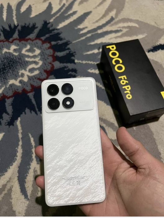 Poco f 6 pro 5G  xolati idealni  qirilgan joyi yo