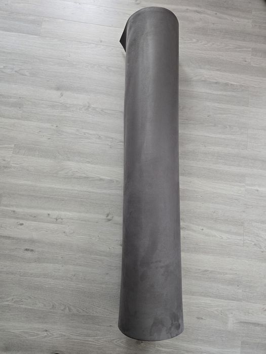 Material Plafon Auto Gri Inchis Tip Alcantara