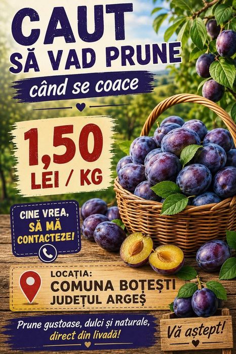 Prune anaspet pentru tuica
