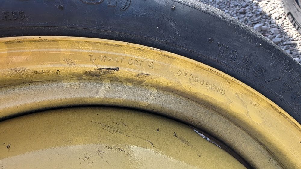 2 бр. Резервни Гуми/Патерица 17" Subaru 5x100