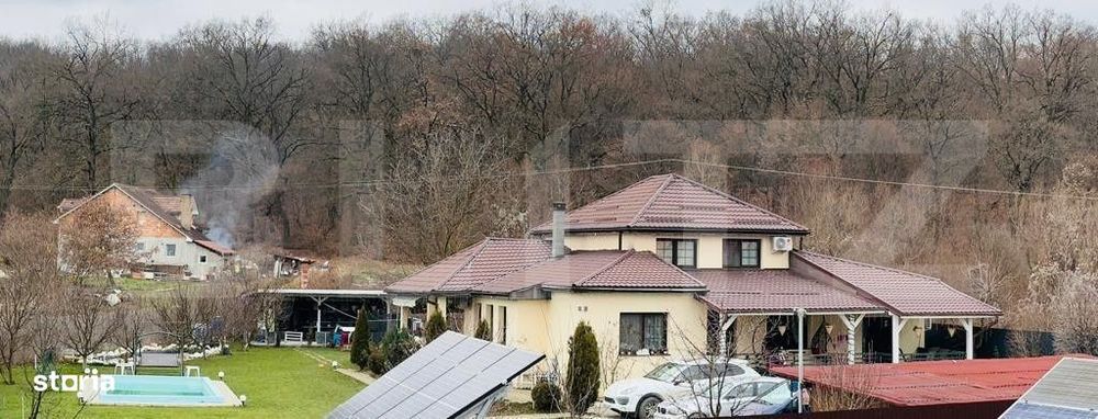 Casa individuala cu piscina, curte amenajata si afacere inclusa – Un