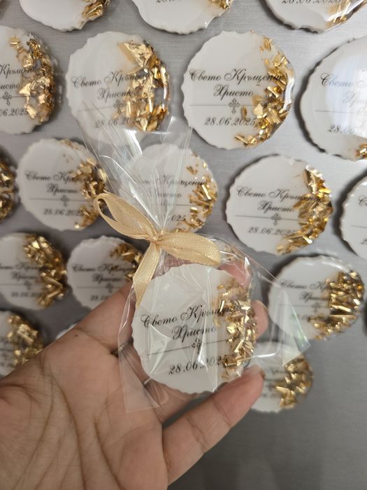 Подаръци за гости, магнити, кръщене, сватба, юбилей