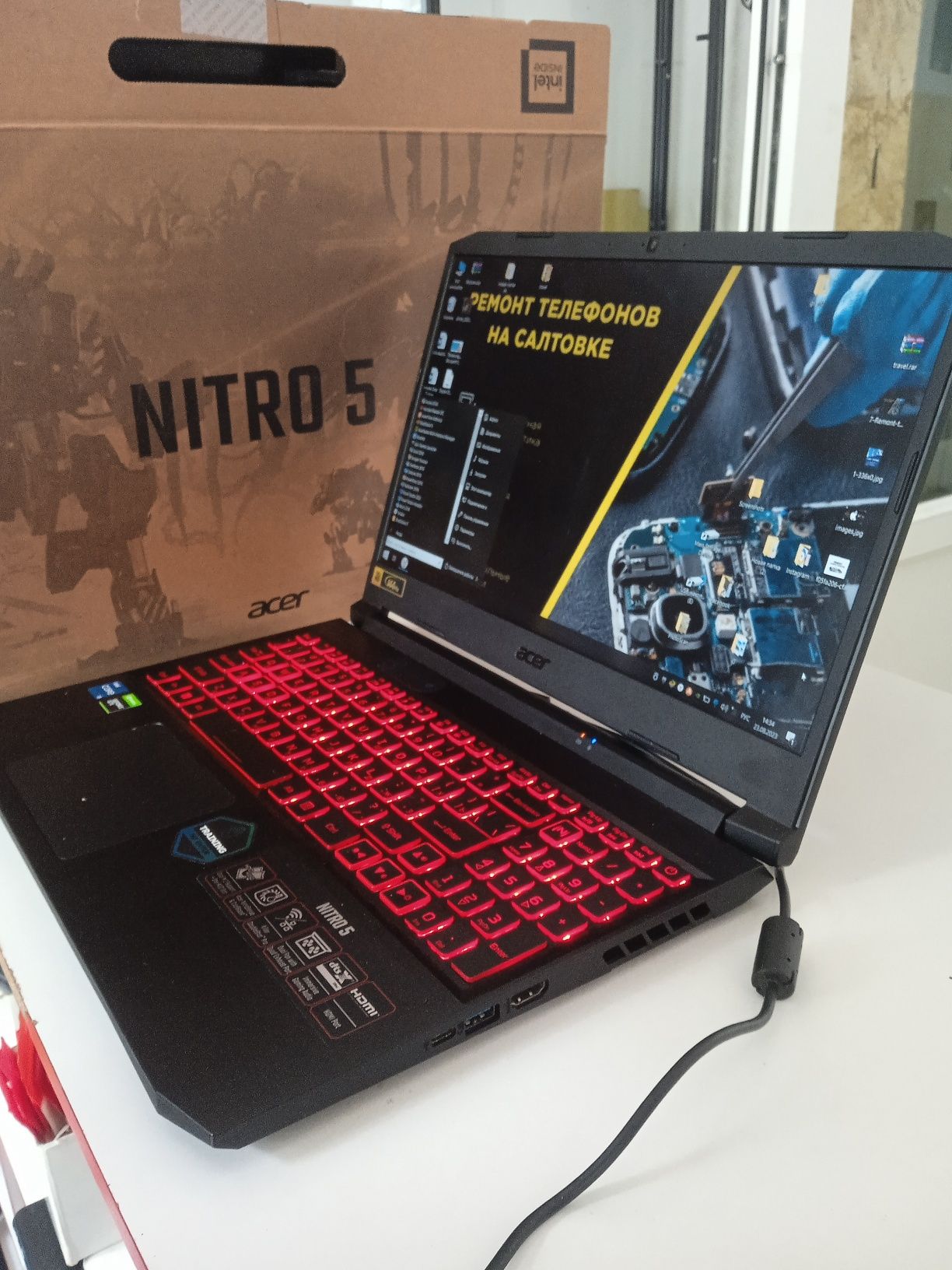 ноутбук acer nitro 5 an515 57 nh qeker 004 черный