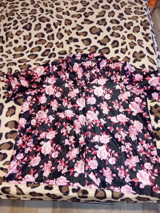 Pijama lungă satin
