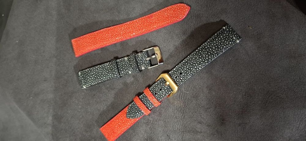 Curele de ceas premium din piele naturală de pisică de mare