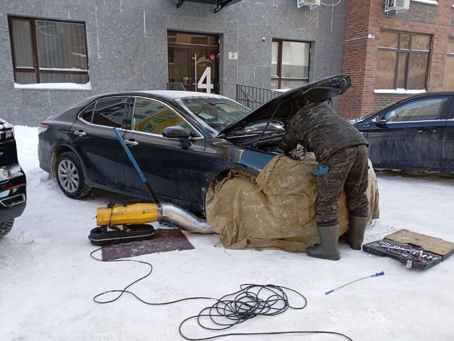 Отогрев авто Астана