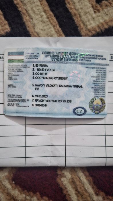 ISUZU AVTOBUS HD 50 sotiladi