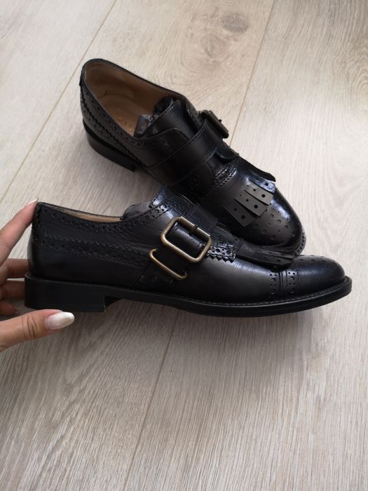 Кожаные туфли-оксфорды SMAN