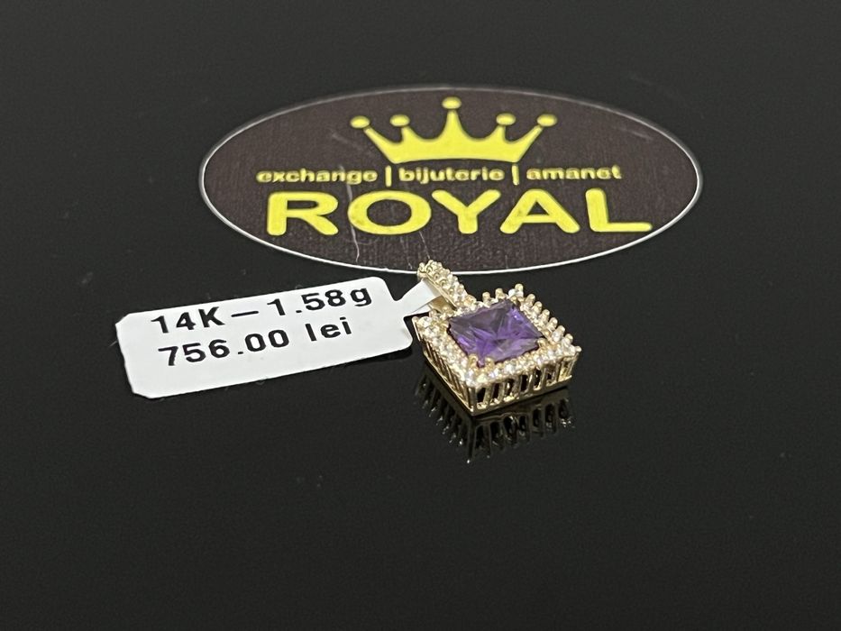 Bijuteria Royal CB : Pandant aur 14k 585   1,58 gr