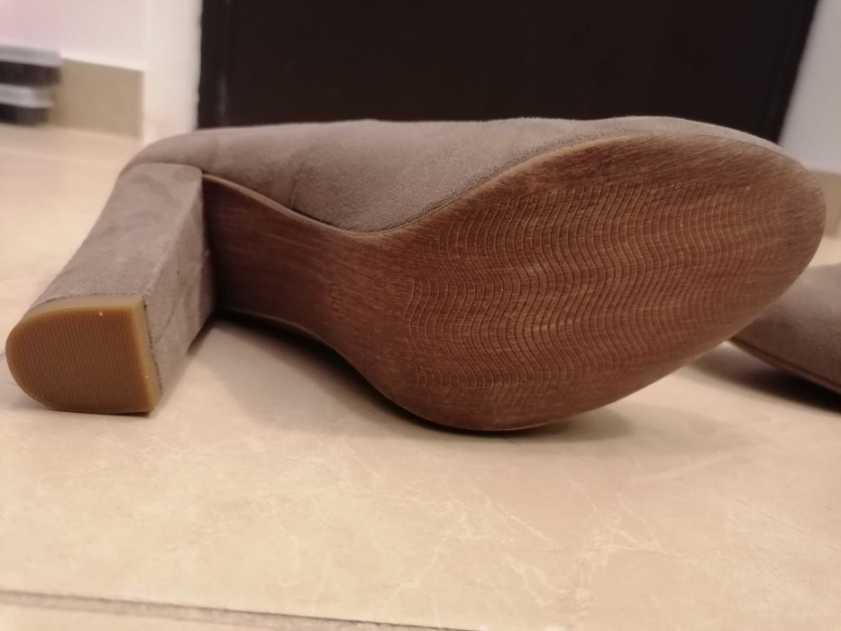 Pantofi piele întoarsă NOI