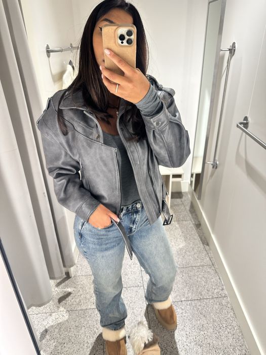 Geaca Manokhi Piele naturala