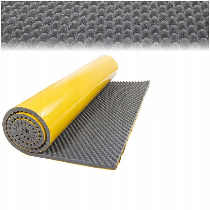 Burete izolator fonic si acustic adezivat pentru pereti, Placa2mp,NOU!