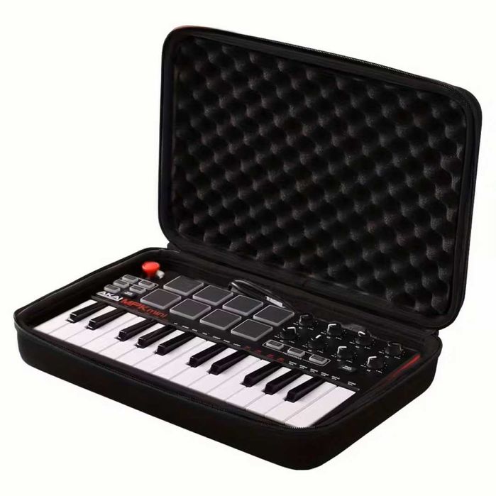 Akai MPK Mini Mk3 Black 25 Keys + Husa de transport tip Hardcase