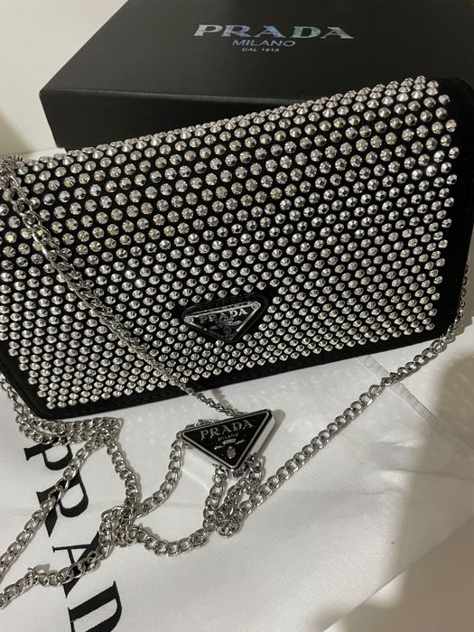 Чанта с кристали P*R*A*D*A