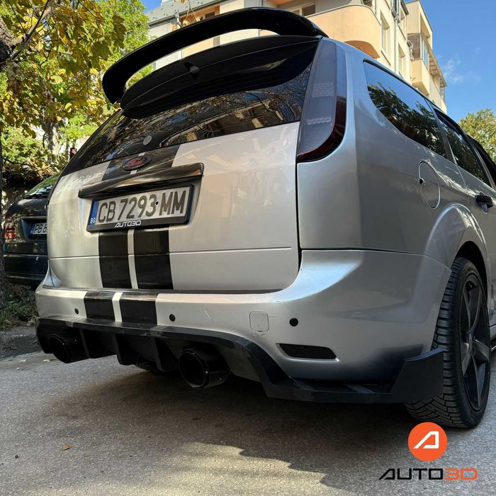 Tuning дифузьор задна броня Ford Focus 2 – комби