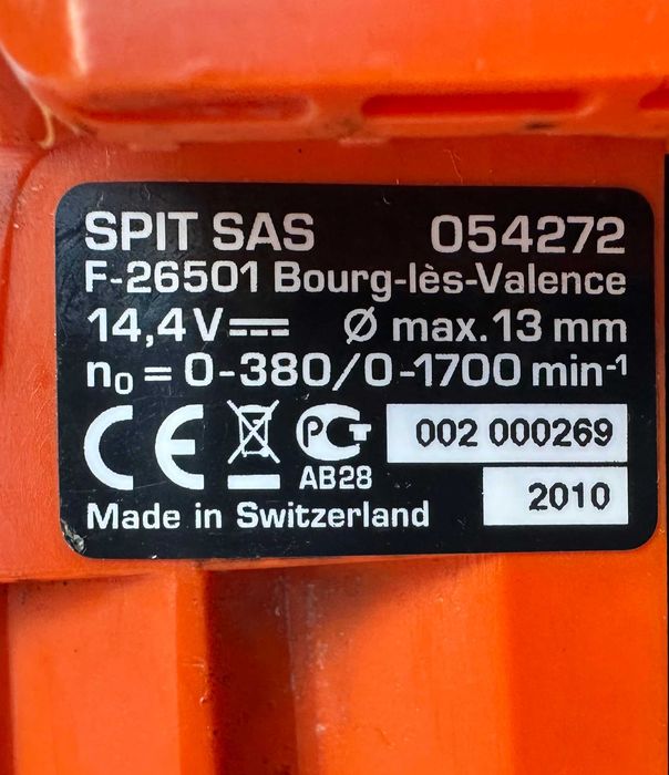 Spit HDi 245 - Мощен акумулаторен винтоверт 14.4V