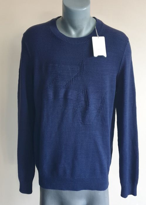 Zadig & Voltaire Knit Jeremy ZV Mono  Mens / L ОРИГИНАЛ! Мъжки Пуловер
