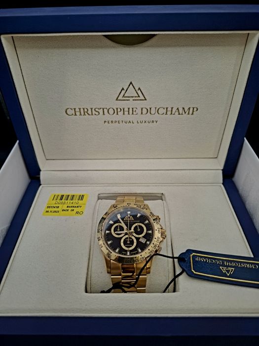 ‼️Ceas cronograf  Christophe Duchamp‼️