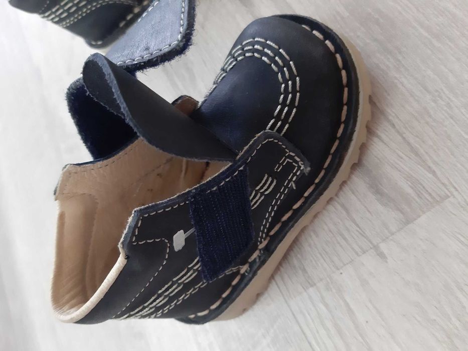 Детски обувки естествена кожа за момче