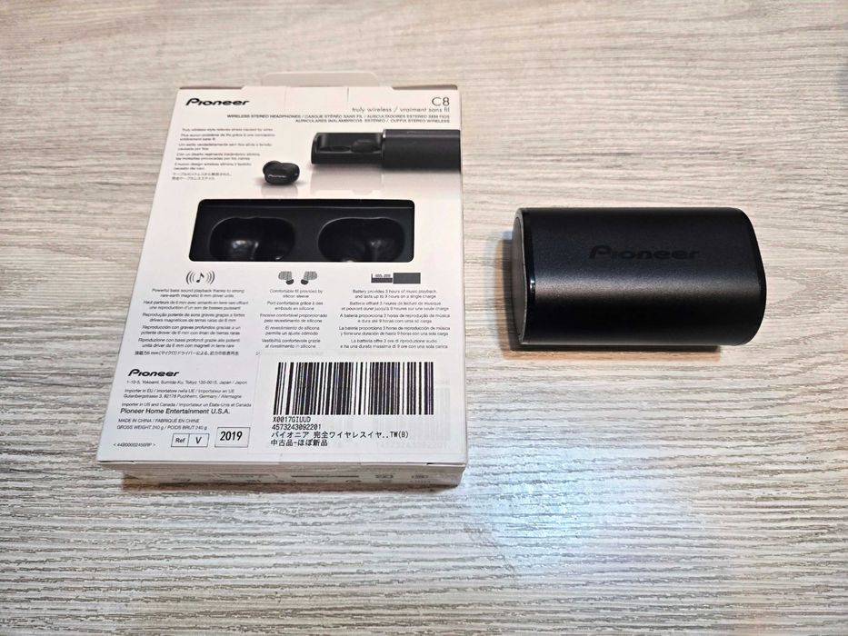 Беспроводные наушники Pioneer C8 (SE-C8TW) TWS Black