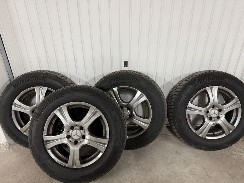 Комплект Лети джанти 17 и зимни гуми Bridgestone 235/65/17
