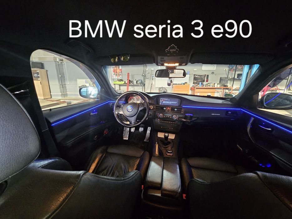 Montez lumini ambientale Audi BMW Mercedes Volkswagen Dacia Opel Renault Peugeot Seat Ford Skoda Porsche Range Rober Jaguar Fiat Mazda