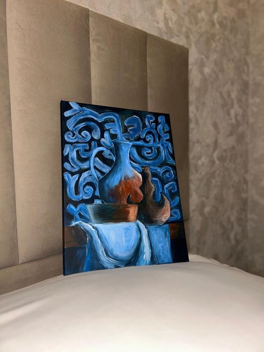 Картина на холсте в этно стиле