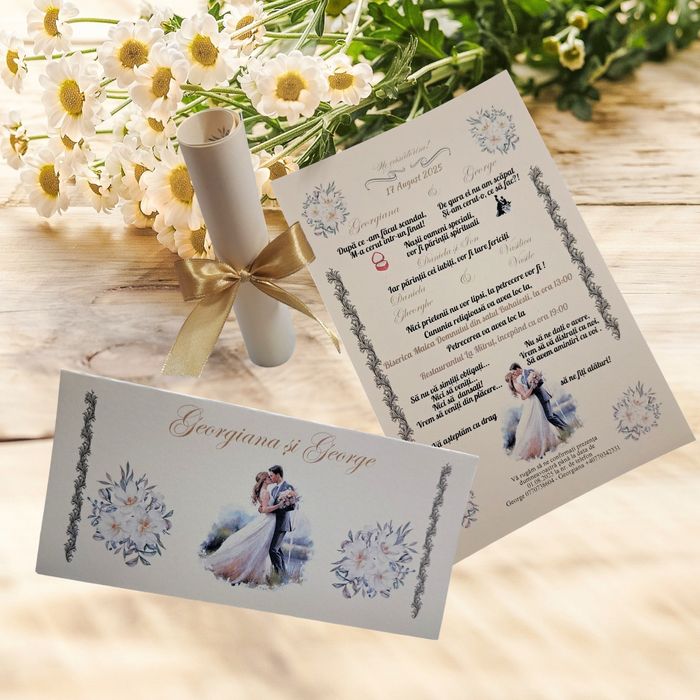 Invitatii nunta sau botez