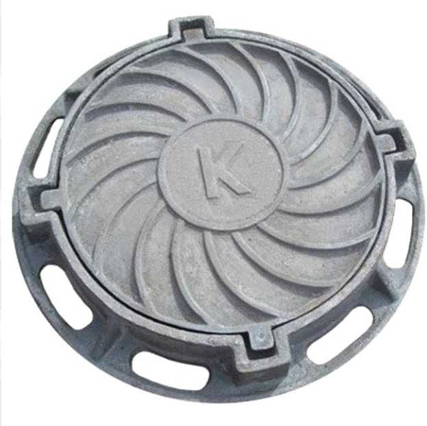 Люки чугунные канализационные, на шарнире с запором,  дождеприемные