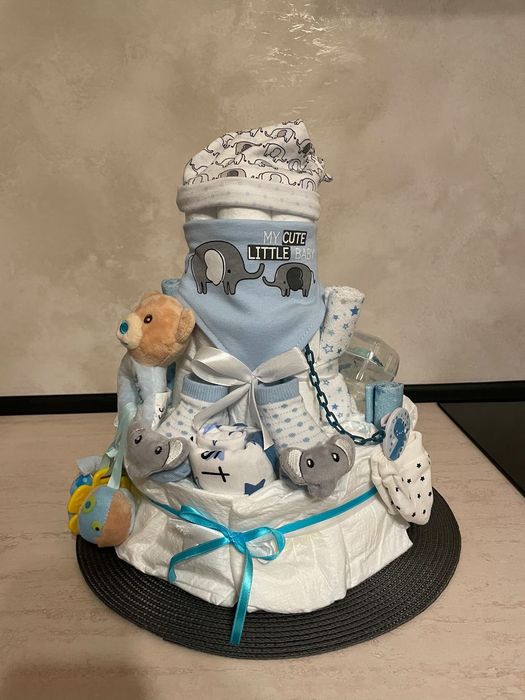 Торта от памперси