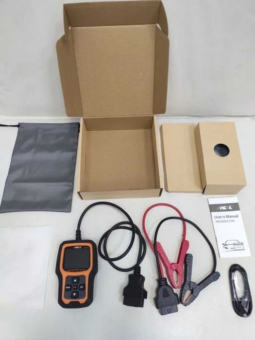 Тестер АКБ и сканер OBD2 ANCEL AD410PRO – проверка аккумулятора