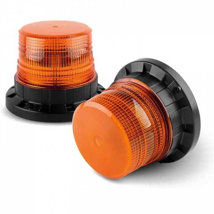 Сигнална лампа , оранжева , Диодна -12V/24V - модел 2476