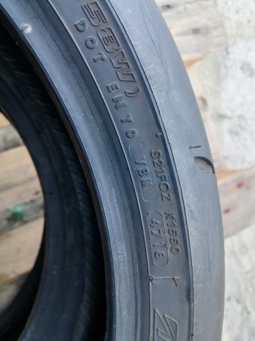 120 70 ZR 17 BRIDGESTONE ДОТ 4718
