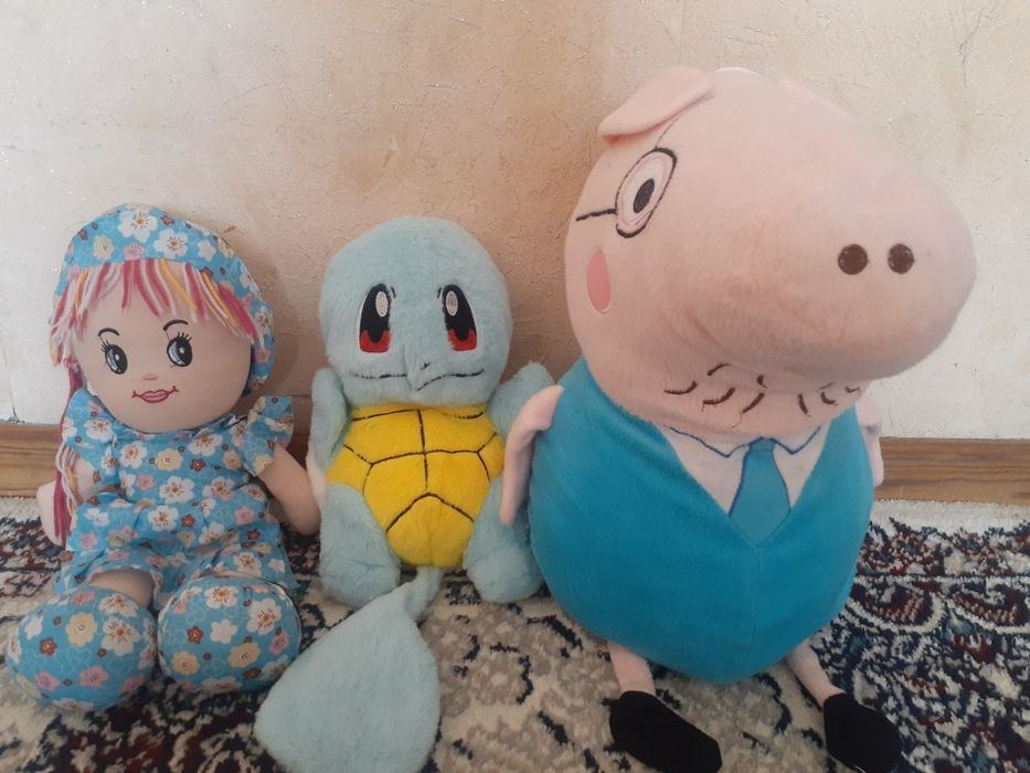 Sifati yaxshi yumshoq toza o'yinchoqlar