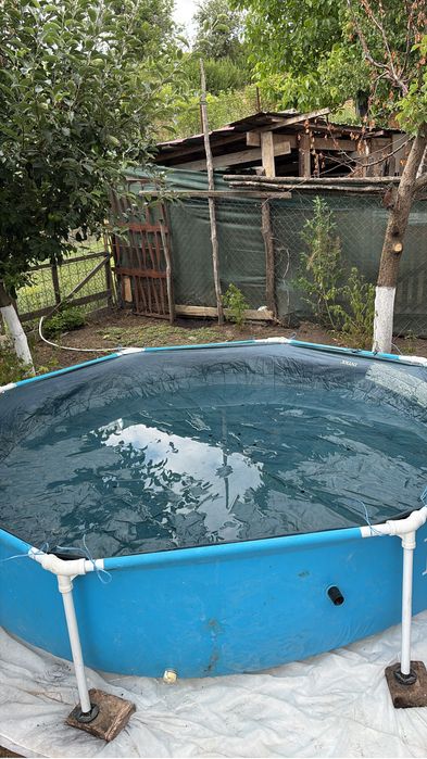 Vând piscină intex cu cadru metalic