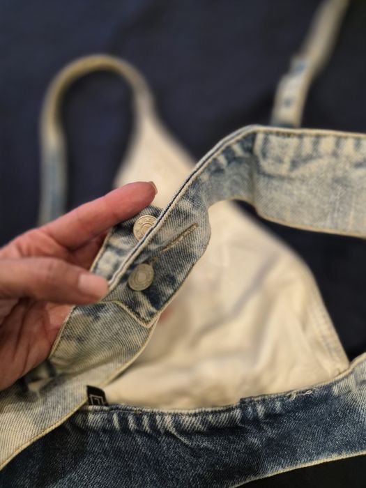 дънкови бюстие ,