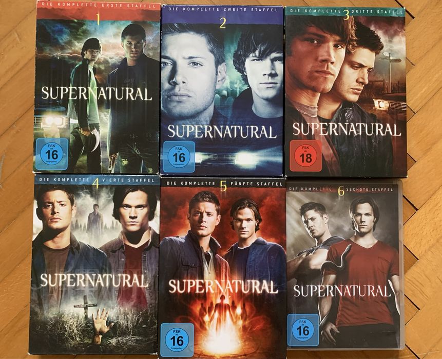 Supernatural DVD sezoanele 1-6
